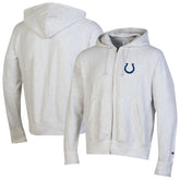 Indianapolis Colts Champion Reverse Weave Full-Zip Hoodie - Gray on sale