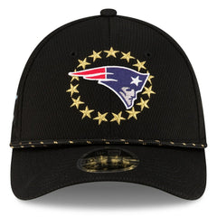 New England Patriots New Era Super Bowl LX 39THIRTY M-Crown Rope Flex Hat - Black on sale