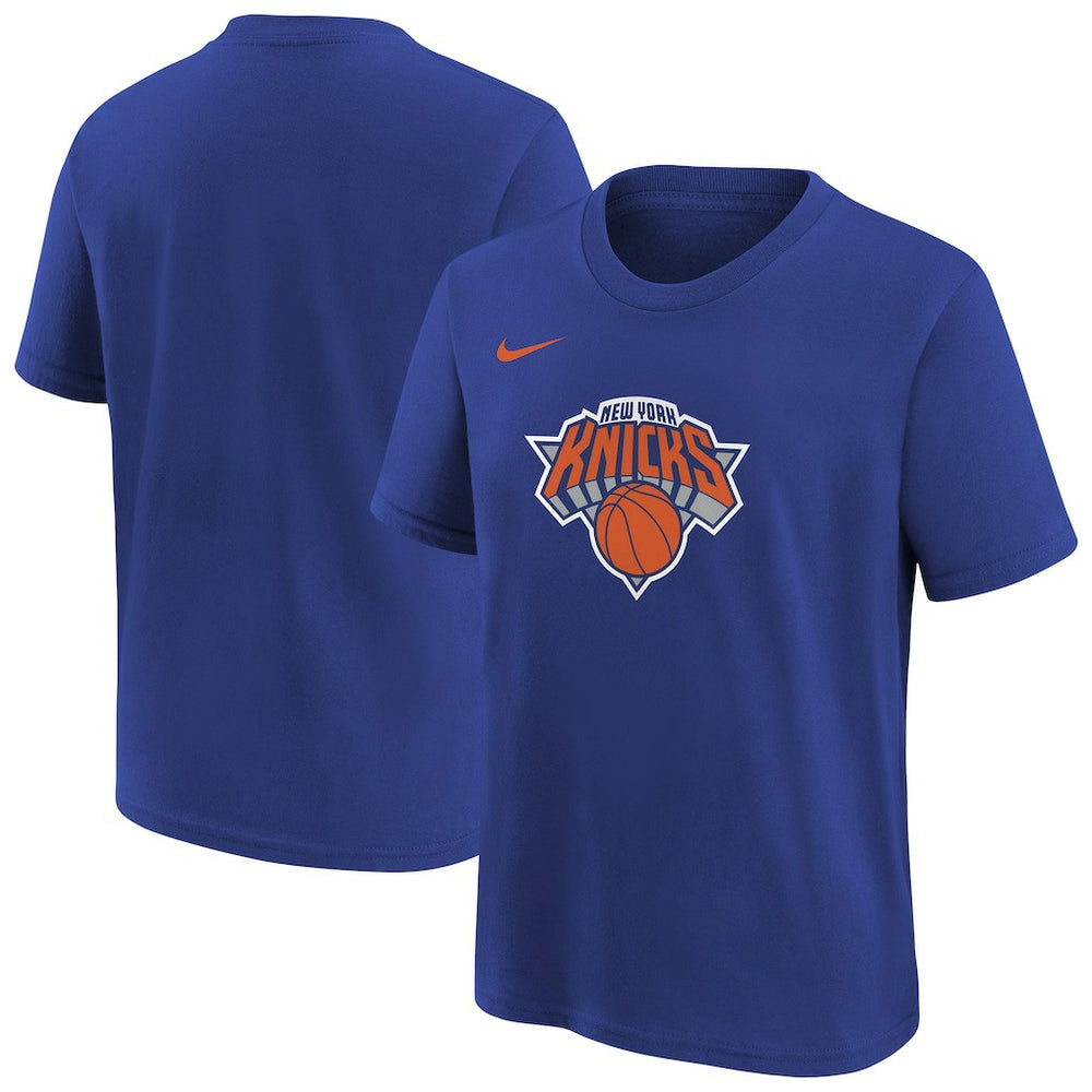 New York Knicks Youth Team Essential Logo T-Shirt - Blue online