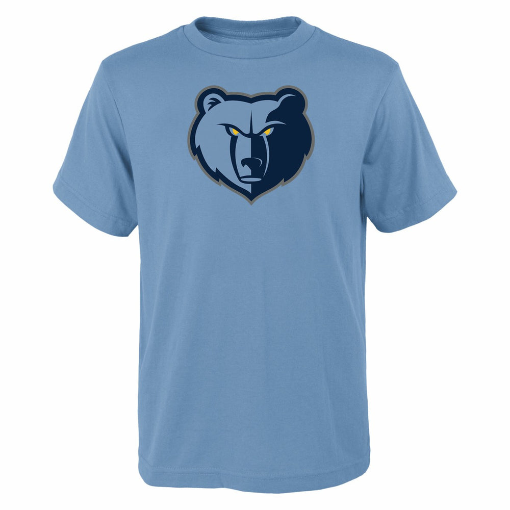 Memphis Grizzlies Outerstuff Youth Primary Logo T-Shirt - Light Blue shop
