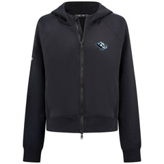 Utah Mammoth Levelwear Women's Judd Raglan Full-Zip Hoodie - Black Hoodies