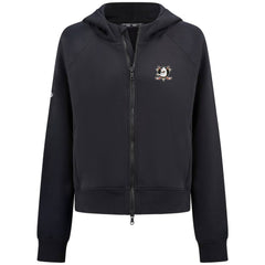 Anaheim Ducks Levelwear Women's Judd Raglan Full-Zip Hoodie - Black Hoodies