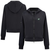 Dallas Stars Levelwear Women's Judd Raglan Full-Zip Hoodie - Black Hoodies