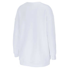 New England Patriots vs. Seattle Seahawks WEAR by Erin Andrews Women's Super Bowl LX Matchup Sweatshirt - White sale
