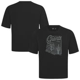 San Francisco Giants Levelwear Sunrise Luxe Signature Knit T-Shirt Black