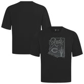 Cincinnati Reds Levelwear Sunrise Luxe Signature Knit T-Shirt Black