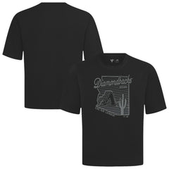 Arizona Diamondbacks Levelwear Sunrise Luxe Signature Knit T-Shirt Black