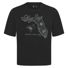 Toronto Blue Jays Levelwear Sunrise Luxe Signature Knit T-Shirt Black