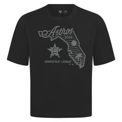 Houston Astros Levelwear Sunrise Luxe Signature Knit T-Shirt Black