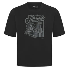 Athletics Levelwear Sunrise Luxe Signature Knit T-Shirt Black