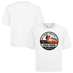 Baltimore Orioles Levelwear Spring Training Badge Luxe Signature Knit T-Shirt White