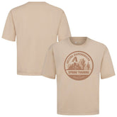 Arizona Diamondbacks Levelwear Spring Training Badge Luxe Signature Knit T-Shirt Khaki