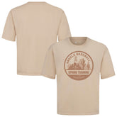 Los Angeles Angels Levelwear Spring Training Badge Luxe Signature Knit T-Shirt Khaki