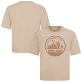 Athletics Levelwear Spring Training Badge Luxe Signature Knit T-Shirt Khaki