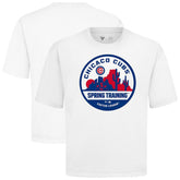 Chicago Cubs Levelwear Spring Training Badge Luxe Signature Knit T-Shirt White