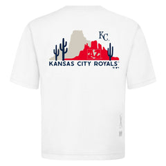 Kansas City Royals Levelwear Luxe Signature Knit T-Shirt White