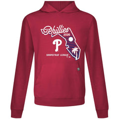 Philadelphia Phillies Levelwear Sunrise Relay Hoodie Red