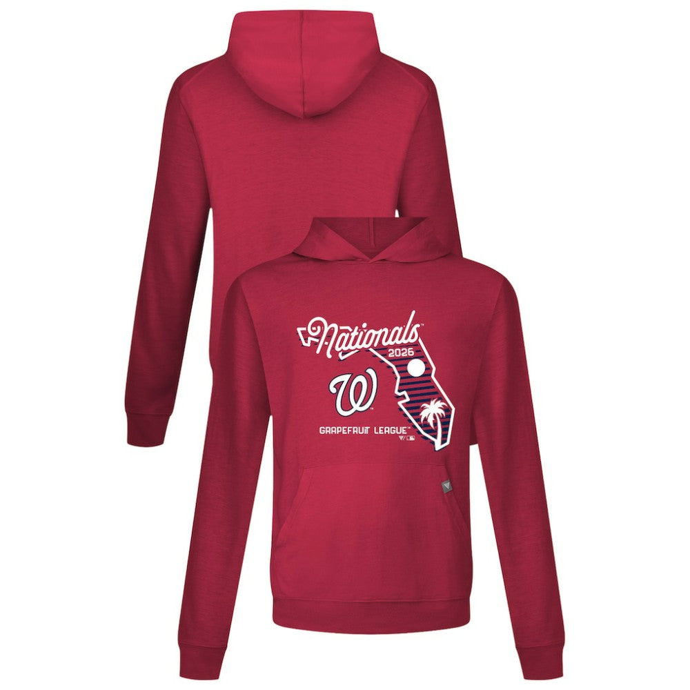 Washington Nationals Levelwear Sunrise Relay Hoodie Red