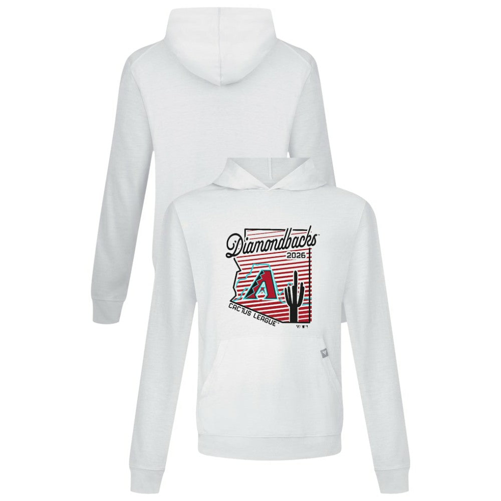 Arizona Diamondbacks Levelwear Sunrise Relay Hoodie White
