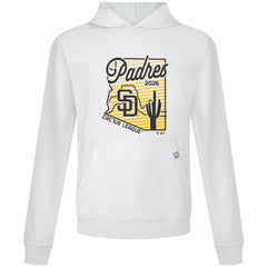 San Diego Padres Levelwear Sunrise Relay Hoodie White