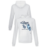 Tampa Bay Rays Levelwear Sunrise Relay Hoodie White