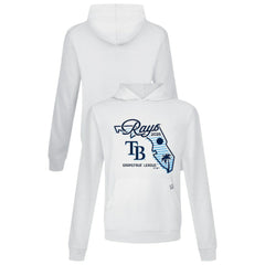 Tampa Bay Rays Levelwear Sunrise Relay Hoodie White