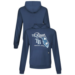 Tampa Bay Rays Levelwear Sunrise Relay Hoodie Navy