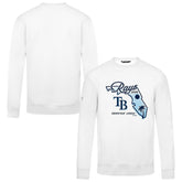 Tampa Bay Rays Levelwear Zane Sunrise Sweatshirt White