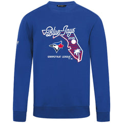 Toronto Blue Jays Levelwear Zane Sunrise Sweatshirt Royal