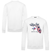 Toronto Blue Jays Levelwear Zane Sunrise Sweatshirt White