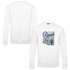 Kansas City Royals Levelwear Zane Sunrise Sweatshirt White