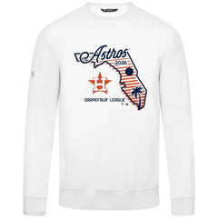 Houston Astros Levelwear Zane Sunrise Sweatshirt White