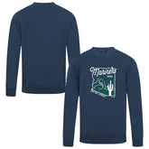 Seattle Mariners Levelwear Zane Sunrise Sweatshirt Navy