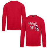 Washington Nationals Levelwear Zane Sunrise Sweatshirt Red