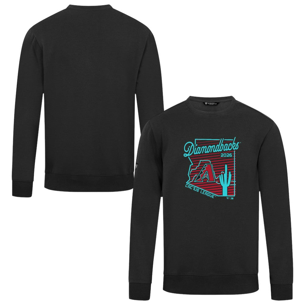 Arizona Diamondbacks Levelwear Zane Sunrise Sweatshirt Black