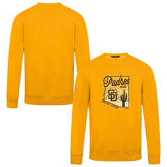 San Diego Padres Levelwear Zane Sunrise Sweatshirt Gold