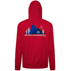 Arizona Diamondbacks Levelwear Panoramic Podium Hoodie Red