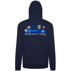 Minnesota Twins Levelwear Panoramic Podium Hoodie Navy