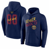 Denver Nuggets Big & Tall Hustle Personalized Name & Number Hoodie sale - Navy discount