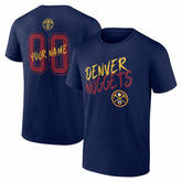 Denver Nuggets Big & Tall Hustle Personalized Name & Number T-Shirt sale - Navy sale