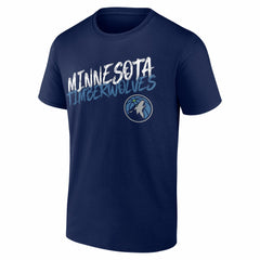 Minnesota Timberwolves Big & Tall Hustle Personalized Name & Number T-Shirt - Navy shop