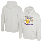 Los Angeles Lakers Stadium Essentials Unisex Sky High Hoodie - Oatmeal outlet