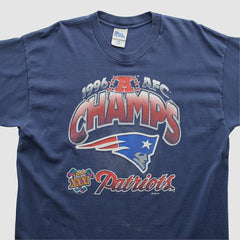 New England Patriots Pro Player 1996 T-shirt - Navy Vintage sale