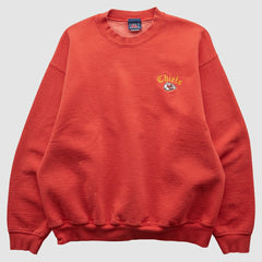 Kansas City Chiefs Galt Sand 90s Pullover Sweatshirt - Red Vintage sale
