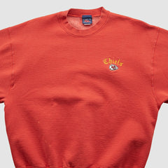 Kansas City Chiefs Galt Sand 90s Pullover Sweatshirt - Red Vintage sale