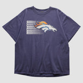 Denver Broncos NFL 2000s T-shirt - Navy Vintage sale