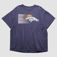 Denver Broncos NFL 2000s T-shirt - Navy Vintage sale