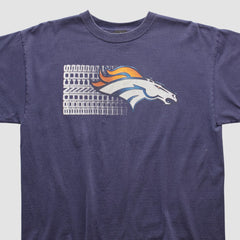 Denver Broncos NFL 2000s T-shirt - Navy Vintage sale