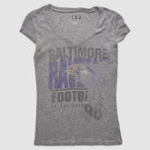 Baltimore Ravens NFL 2010s T-shirt - Heather Gray Vintage sale