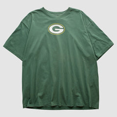 Green Bay Packers Reebok 2000s T-shirt - Green Vintage online